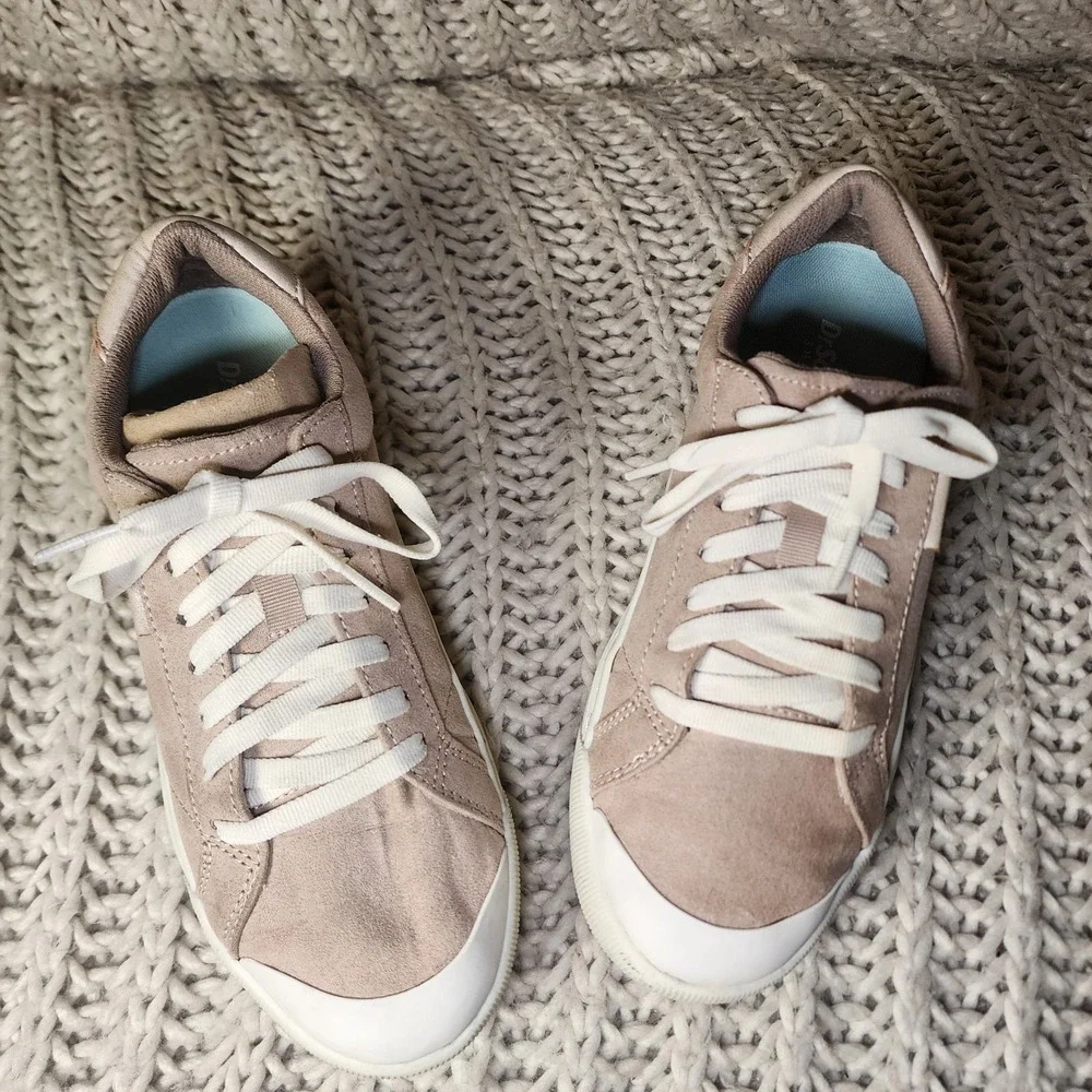 Dr. Scholl's Shoes Time Off Taupe Casual And Fashion Women's 7.5 Sneakers